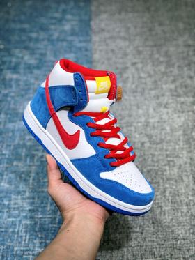 Dunk50周年跨界联名《哆啦A梦》Doraemon x NK Dunk SB High Pro"Doraemon"扣篮系列高帮经典百搭休闲运动板鞋