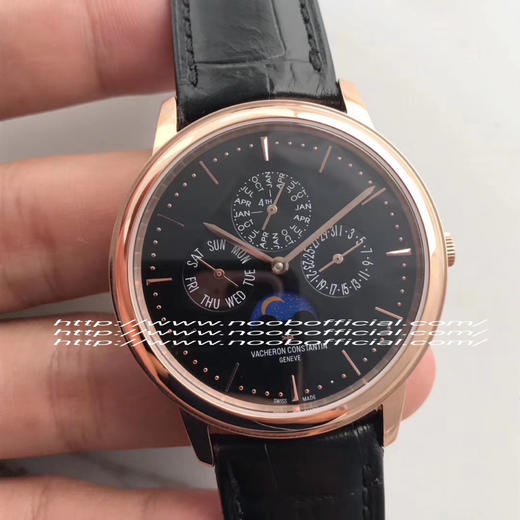 N精品V3升级版江诗丹顿传承系列43175/000R-9687万年历多功能腕表，搭载与正品一致CaI.1120QP机芯、摆陀均与正品完全一 商品图11