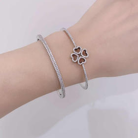 芙丽芙丽/Folli Follie 四叶草双层手镯