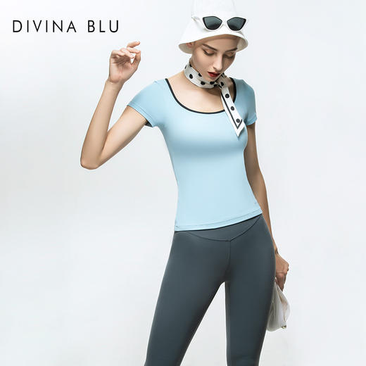 DIVINA BLU 巴黎裸感短袖04 迪唯纳娴静短袖 商品图3