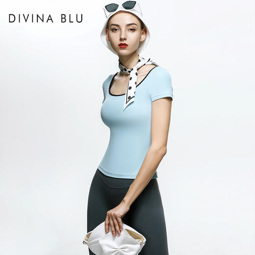 DIVINA BLU 巴黎裸感短袖04 迪唯纳娴静短袖 商品图2