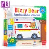 【中商原版】Bizzy Bear 小熊很忙系列1 Ambulance Rescue 儿童机关操作书 交通工具类儿童书籍 撕不烂书 纸板书 英文原版 3-6岁 商品缩略图0