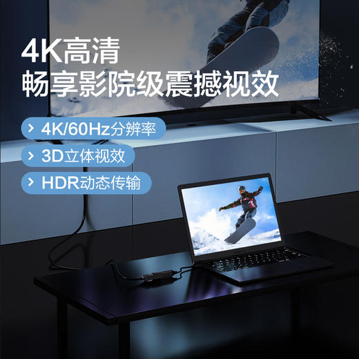 品胜 HDMI母对母转接头 4K高清转换器 延长线接头连接投影仪电视电脑显示器 商品图6