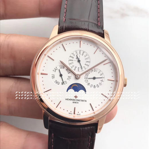 N精品V3升级版江诗丹顿传承系列43175/000R-9687万年历多功能腕表，搭载与正品一致CaI.1120QP机芯、摆陀均与正品完全一 商品图0