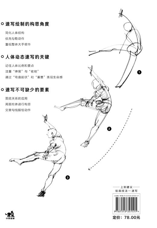 速写：快速描绘人体动态 商品图4