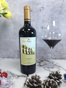 在世界肚脐眼仰望星空！智利排名第七酒庄！橡木桶陈酿12个月——智利巨人像特选珍藏西拉红葡萄酒750ml