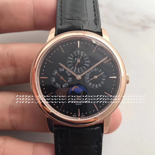 N精品V3升级版江诗丹顿传承系列43175/000R-9687万年历多功能腕表，搭载与正品一致CaI.1120QP机芯、摆陀均与正品完全一 商品图10