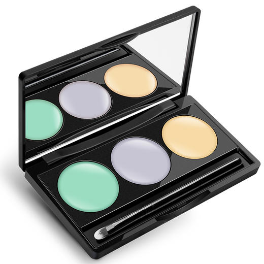 微商城79任选3美康粉黛心欢三色遮瑕盘