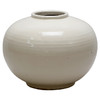 白釉花瓶 White ceramic vase round 商品缩略图5