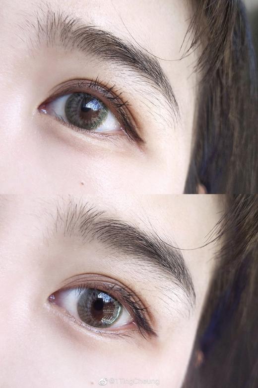 Decorative Eyes 黛珞芙 「奇妙物语」鹦鹉绿 日抛 14.1 10片 含硅水凝胶日抛无售后 商品图5