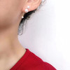 18K金akoya珍珠耳钉5.5-6+7.5-8+3.5-4mm 商品缩略图3