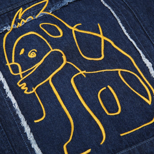 mette童装男女童上衣春秋新款中大儿童洋气韩版时髦牛仔外套 商品图4