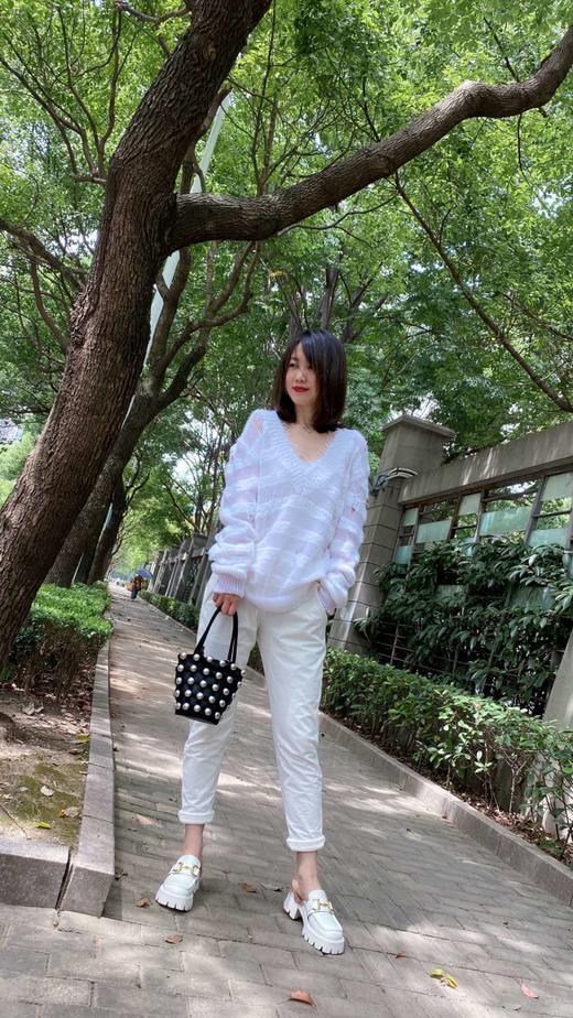 Westory2020年秋季厚底方头拖鞋W20CM70451 商品图5