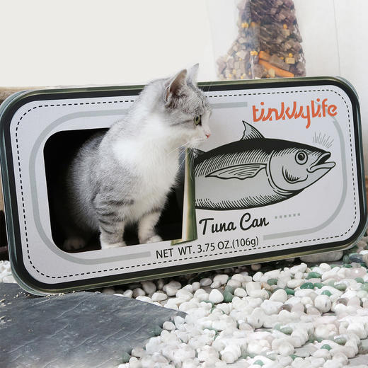 Tinklylife 鱼罐头 猫窝猫抓板 商品图1