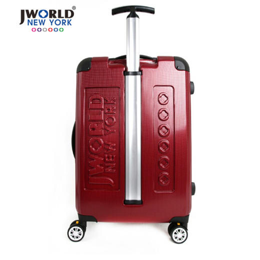 美国大牌 JWORLD杰华德行李箱纯色拉杆箱万向轮旅行箱密码箱男女登机箱JLH-2900 商品图12