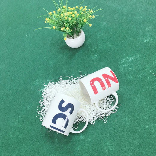 红蓝字母马克杯一个装 商品图0