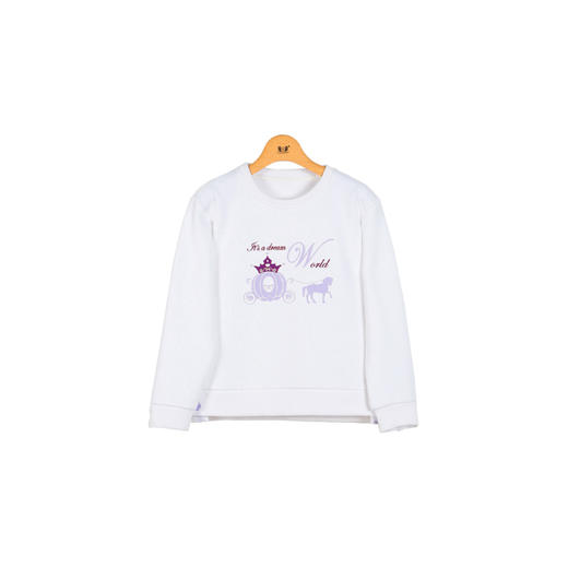 METTE儿童卫衣2020新款秋装女大童卫衣上运动舒适百搭上装套头衫 商品图7