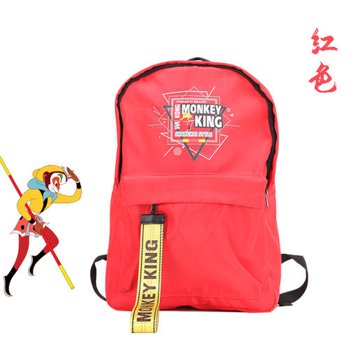 双肩包新款 大闹天宫书包中学生 潮流背包女双肩B-20005 商品图3