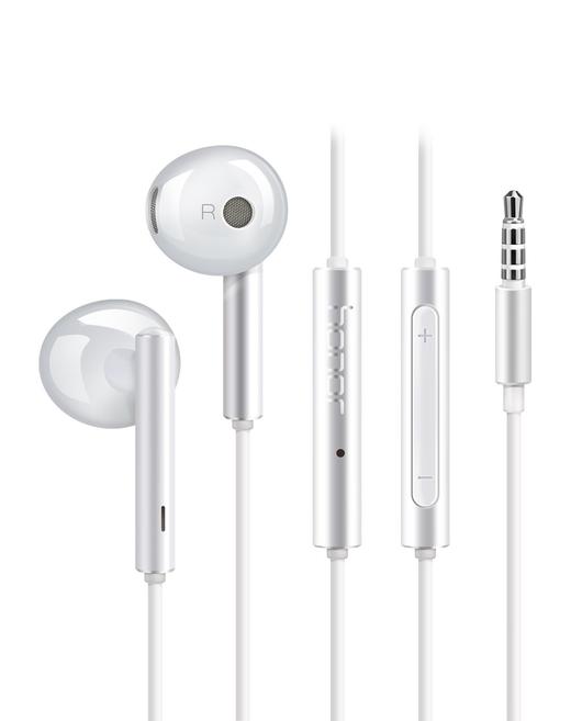 6901443060290 荣耀HONOR 原装AM115耳机三键线控带麦 半入耳式游戏耳机 商品图1