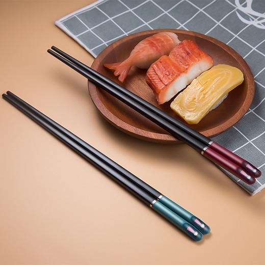 一人一双 专人专色 高温xiao  du不变形不掉色一人一色家庭装筷 商品图7