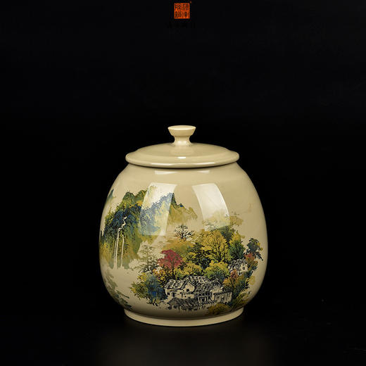 廖建忠  茶罐 商品图0