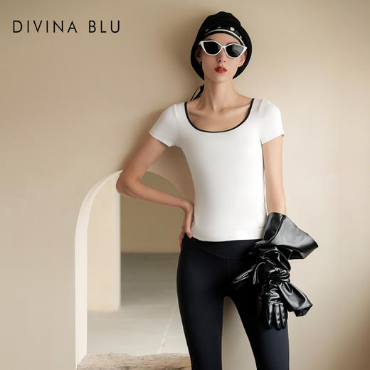 DIVINA BLU 巴黎裸感短袖04 迪唯纳娴静短袖 商品图0