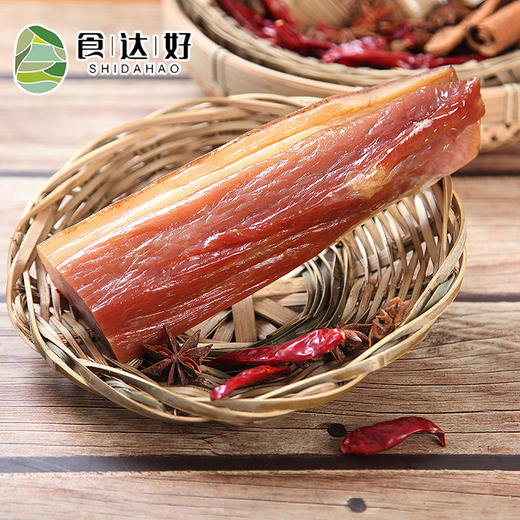 恩施 恩施食达好腊回家礼盒（土家腊香肠家常味250g*1土家腊香肠麻辣味250g*1土家腊后腿肉250g*1土家腊五花肉250g*1土家腊猪蹄500g糯米糍粑250g*4） 商品图3