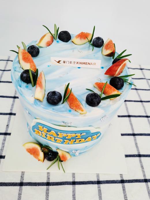 福州分店-「生日蛋糕」蓝色蜜语 商品图1