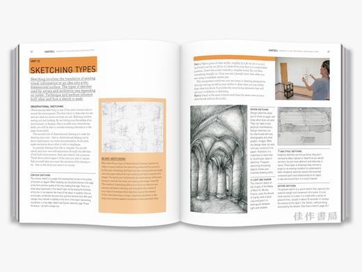 The Architectural Drawing Course 建筑绘图课程：每个建筑师应该知道的手绘技巧 再版 商品图2