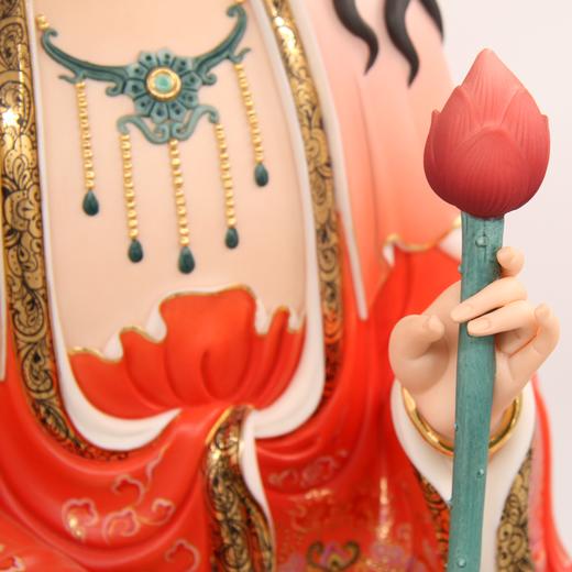 祥云西方三圣（极红）佛像 商品图10