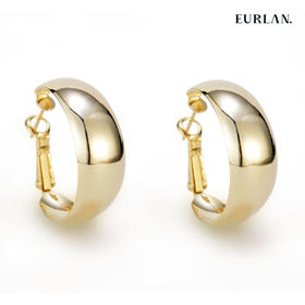EURLAN.  闺蜜A系列 复古质感耳环