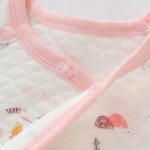 英氏婴儿内衣新生儿和袍系带和尚服宝宝夹棉秋冬10094192 商品图4