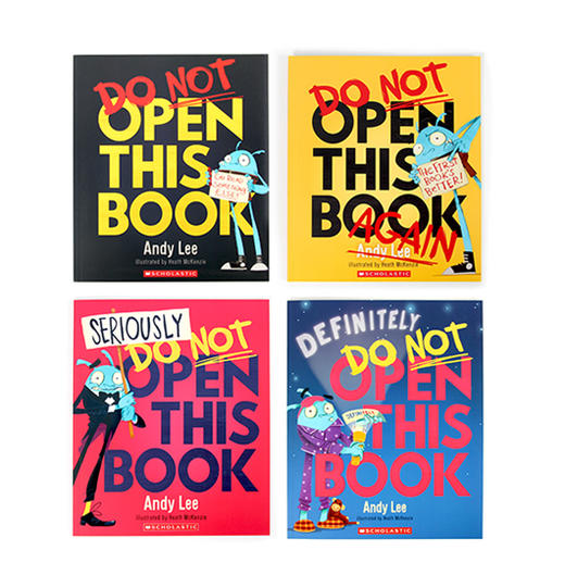 【趣味点读书】不要打开这些书 DO NOT OPEN THESE BOOKS  (4本） 商品图2