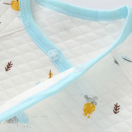 英氏婴儿内衣新生儿和袍系带和尚服宝宝夹棉秋冬10094192 商品图12