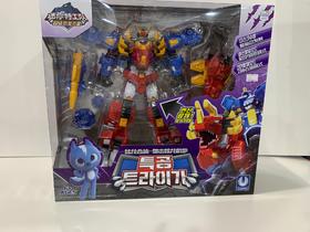 迷你特工队驯龙合体暴击炫龙机甲