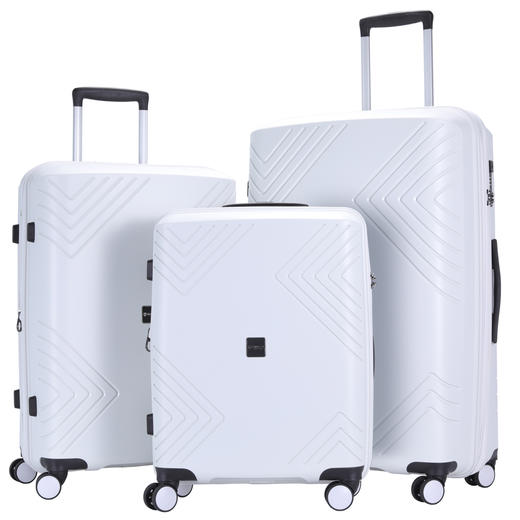 欧美大牌 银座GINZATRAVEL 加宽加厚可扩展PP行李箱旅行箱P-7019 商品图7