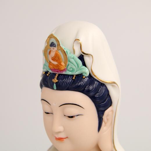观音（白衣）慈颜佛像 商品图4