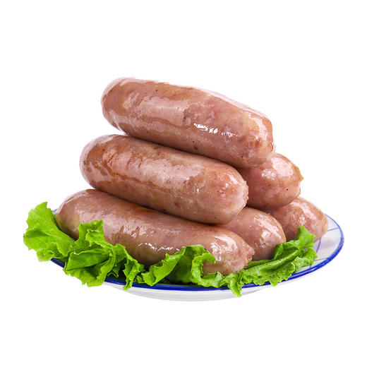 畅翔火山石烤肠纯肉肠黑胡椒火腿肠原味16根2斤装