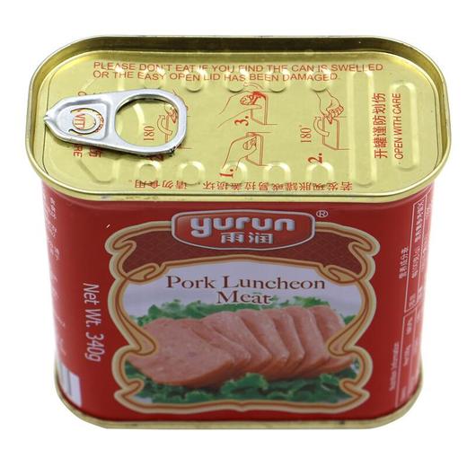雨润午餐肉一级340g盒