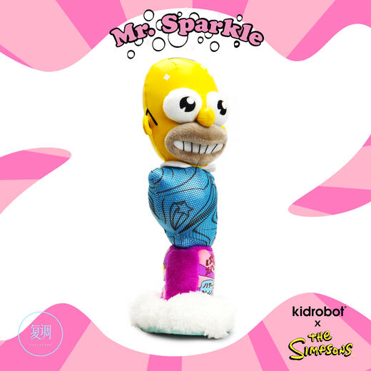 Kidrobot 辛普森一家 Mr. Sparkle 毛绒 抱枕 The Simpsons 商品图1