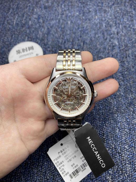 原单armani阿玛尼ar60002表壳316l精钢机芯原装进口全自动机械机芯