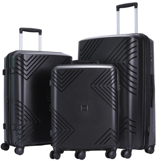 欧美大牌 银座GINZATRAVEL 加宽加厚可扩展PP行李箱旅行箱P-7019 商品图1