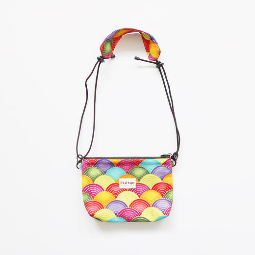 HUJI祤集pieton斜挎包风の花烫金祥云 商品图2