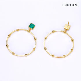 EURLAN.  闺蜜A系列 欧美风大耳环