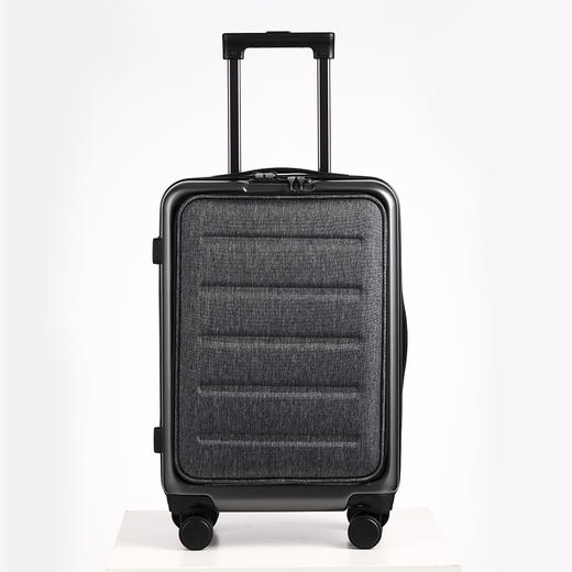 2020年新款商务出行拉杆箱前开盖口袋旅行箱BY-9385L 商品图2