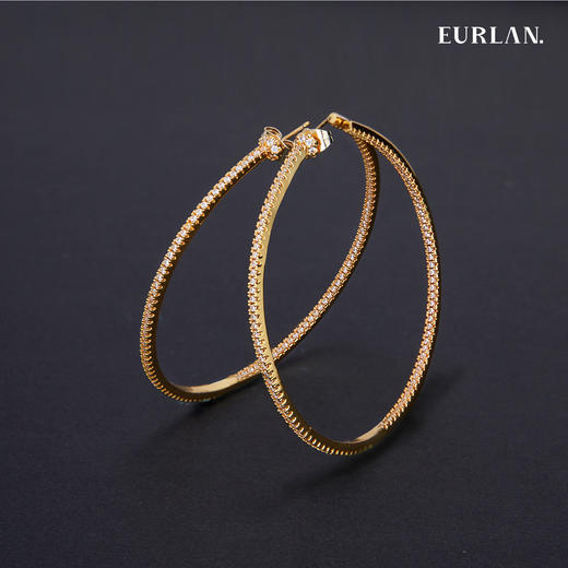 EURLAN.  闺蜜A系列 法式大耳圈 商品图0