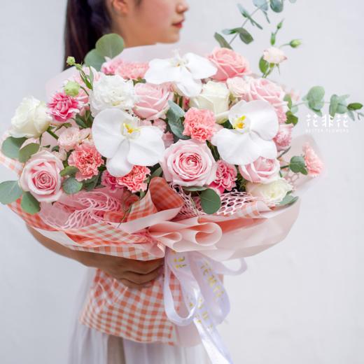 《不忘》-蝴蝶兰混搭花束 商品图3