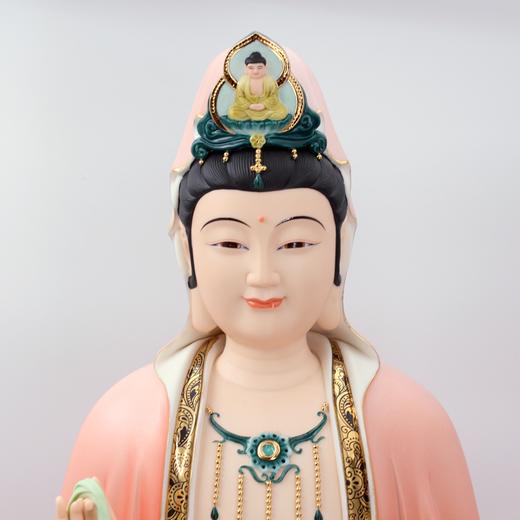 祥云西方三圣（极红）佛像 商品图7