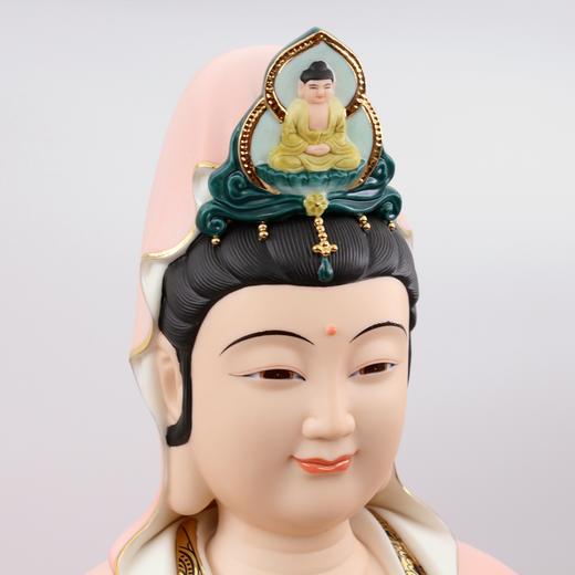 祥云西方三圣（极红）佛像 商品图8