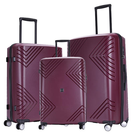 欧美大牌 银座GINZATRAVEL 加宽加厚可扩展PP行李箱旅行箱P-7019 商品图9